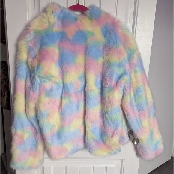 Blackmilk - XXL RAINBOW FURBULOUS JACKET - Picture 2 of 4